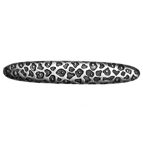 Big Sky Hardware 3" Centers Leopard Print Handle in Pewter
