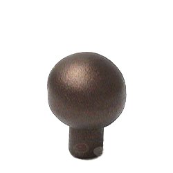Carpe Diem Small Round Knob in Bronze