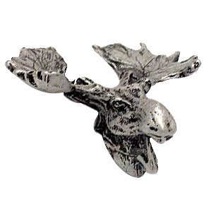 Carpe Diem Moose Small Knob in Bronze