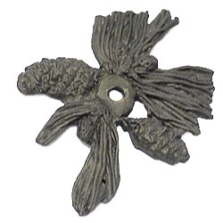 Carpe Diem Pinecone Backplate in Oil Rubbed Bronze