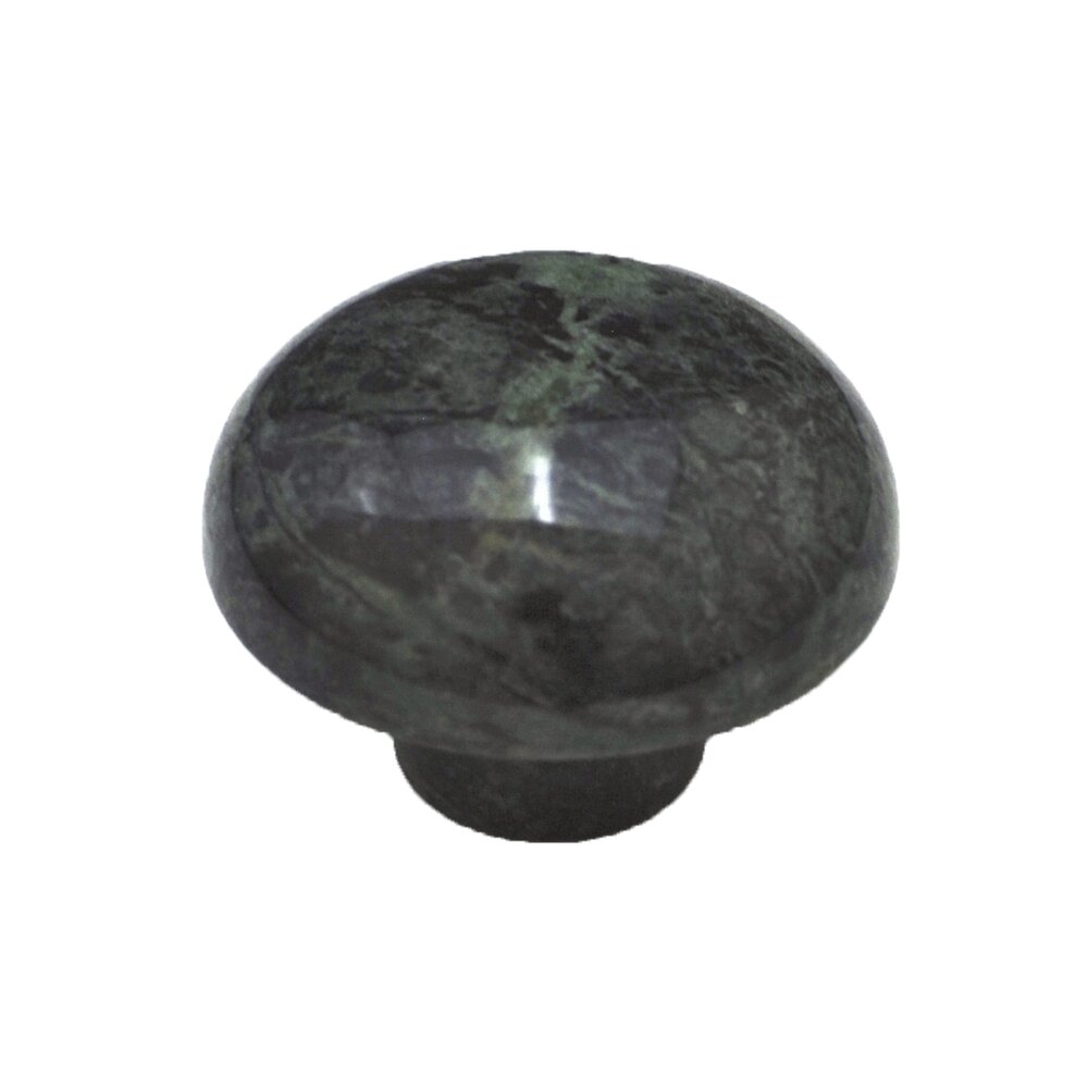 Cal Crystal Round Knob in Green