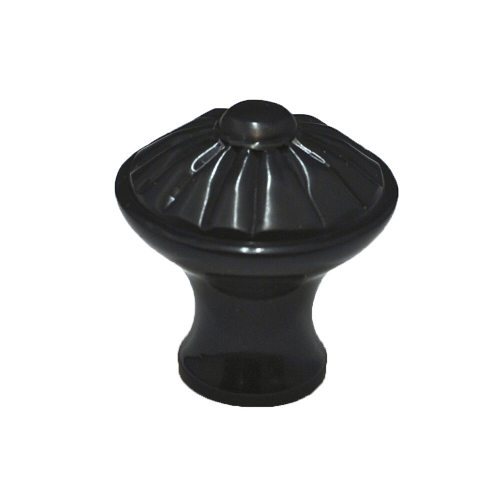 Cal Crystal 1 1/4" Melon Knob in Oil Rubbed Bronze