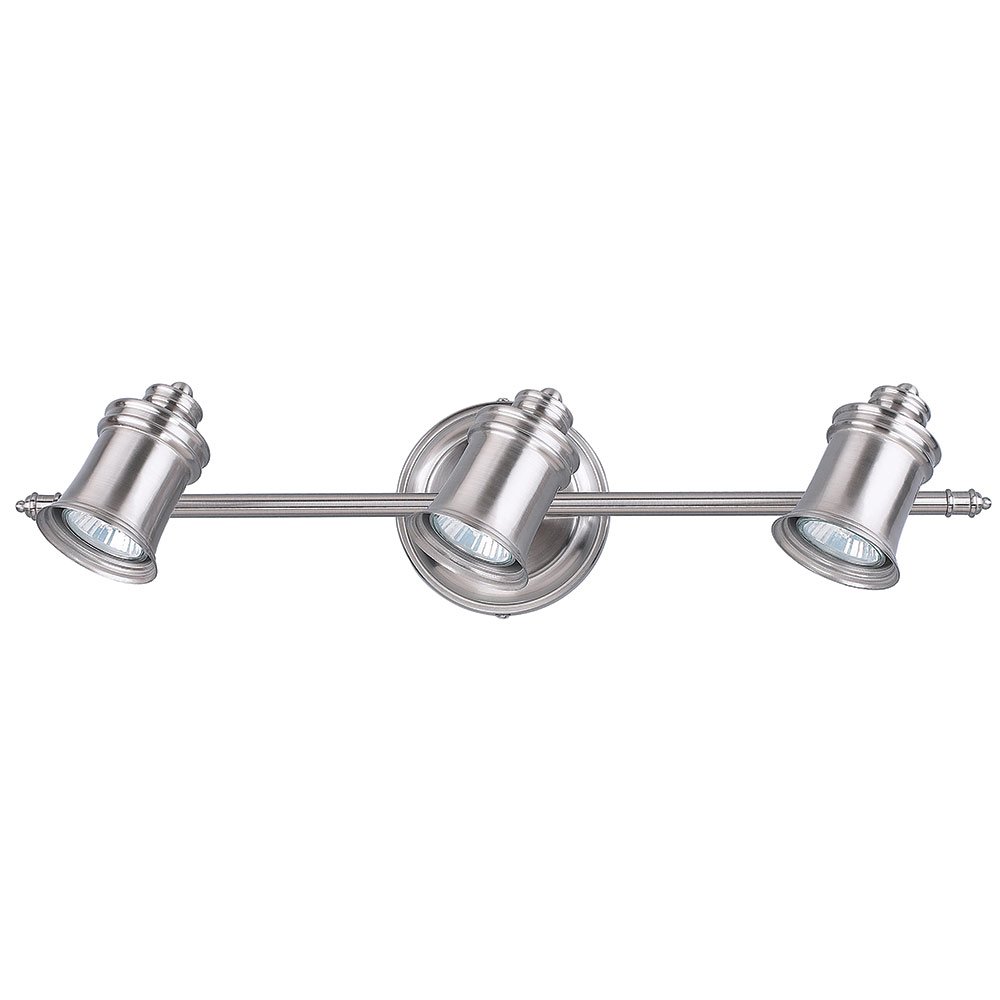 Canarm Lighting 21 1/2" Triple Wall Light in Brushed Pewter