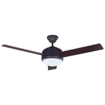 Canarm Lighting 48" Ceiling Fan in Oil Rubbed Bronze with Frosted