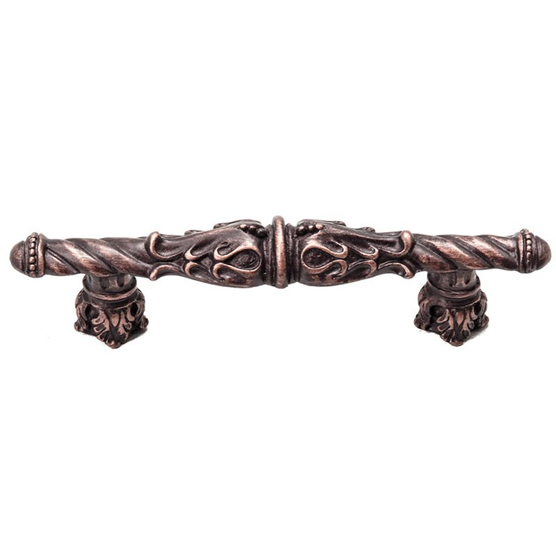 Carpe Diem 3" Center Romanesque Style Pull with Column Base in Oil Rubbed Bronze