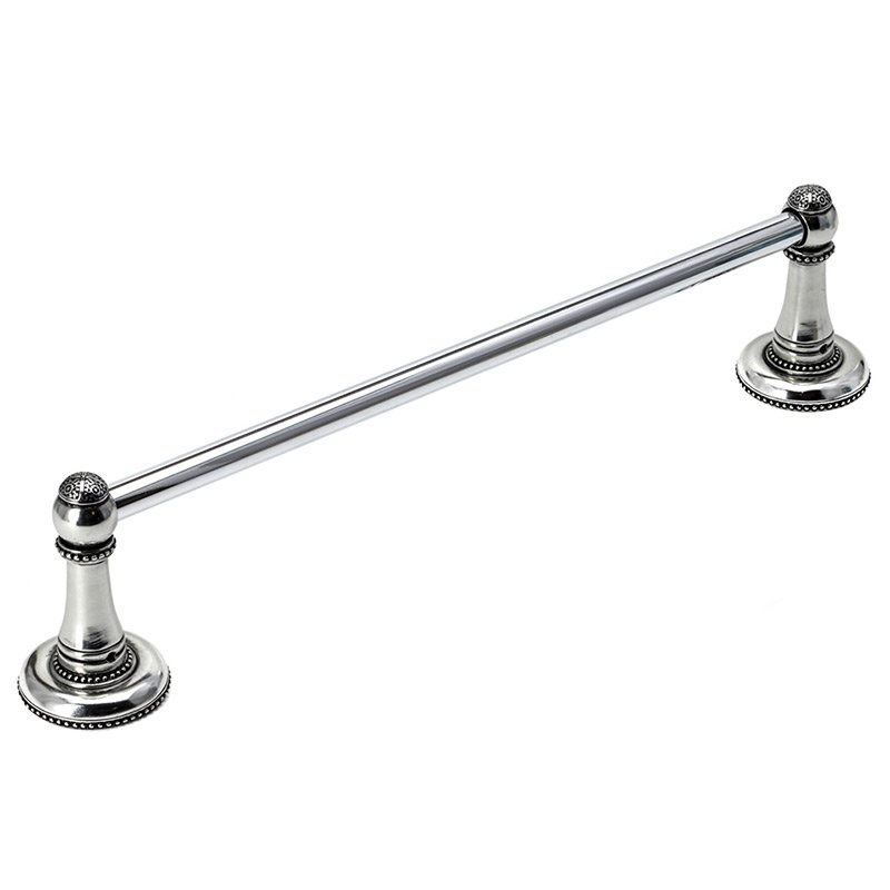 Carpe Diem 16" on Center Towel Bar with 5/8" Smooth Center in Chalice