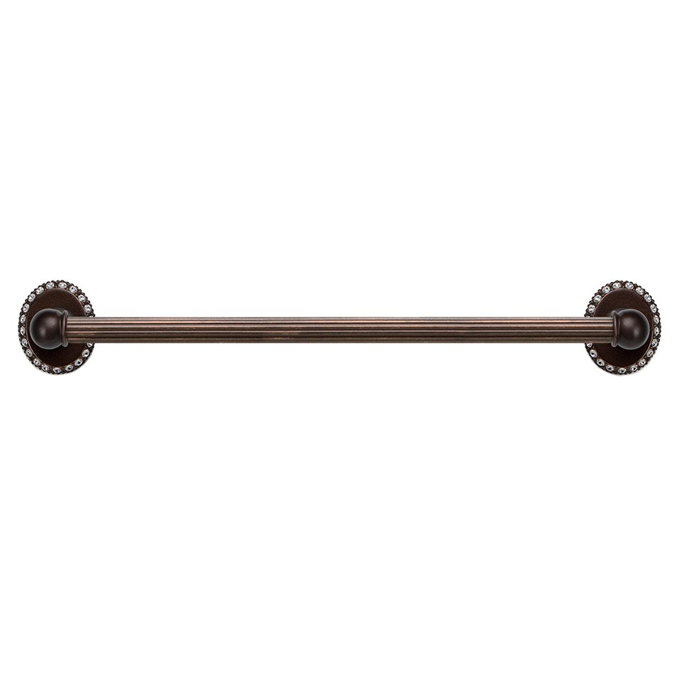 Carpe Diem 16" Centers Approx Towel Bar 5/8" Reeded Center In Chalice