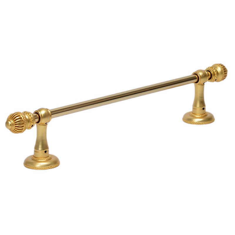 Carpe Diem 16" Centers Towel Bar with 5/8" Smooth Center in Satin Gold