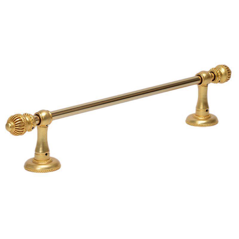 Carpe Diem 24" Centers Towel Bar with 5/8" Smooth Center in Satin Gold