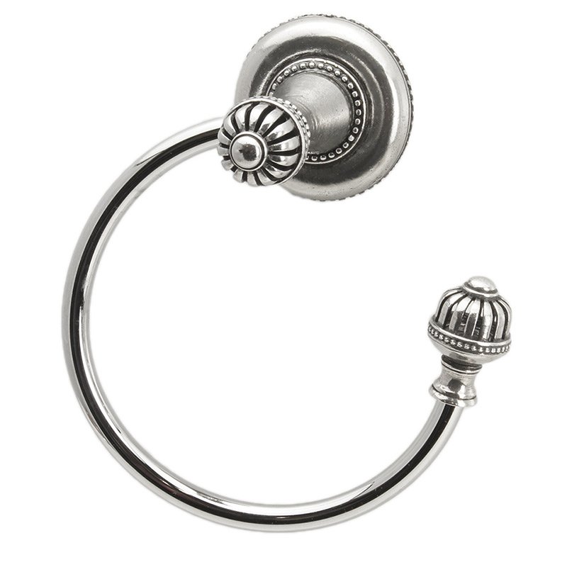 Carpe Diem Smooth Towel Ring Right in Chalice