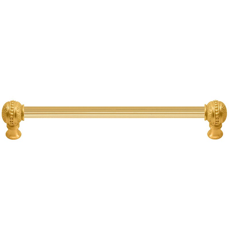 Carpe Diem 22" Centers With 5/8" Reeded Center Long Pull in Satin Gold
