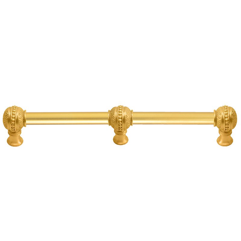 Carpe Diem 22" Centers With 5/8" Smooth Center Long Pull With Center Brace in Satin Gold