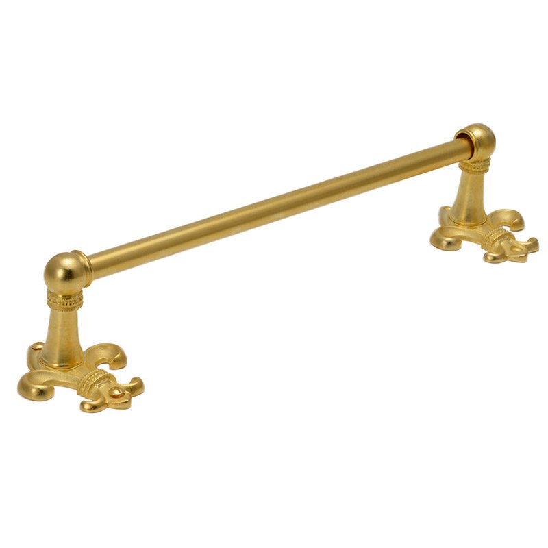 Carpe Diem 16" Centers Towel Bar with 5/8" Smooth Center in Satin Gold