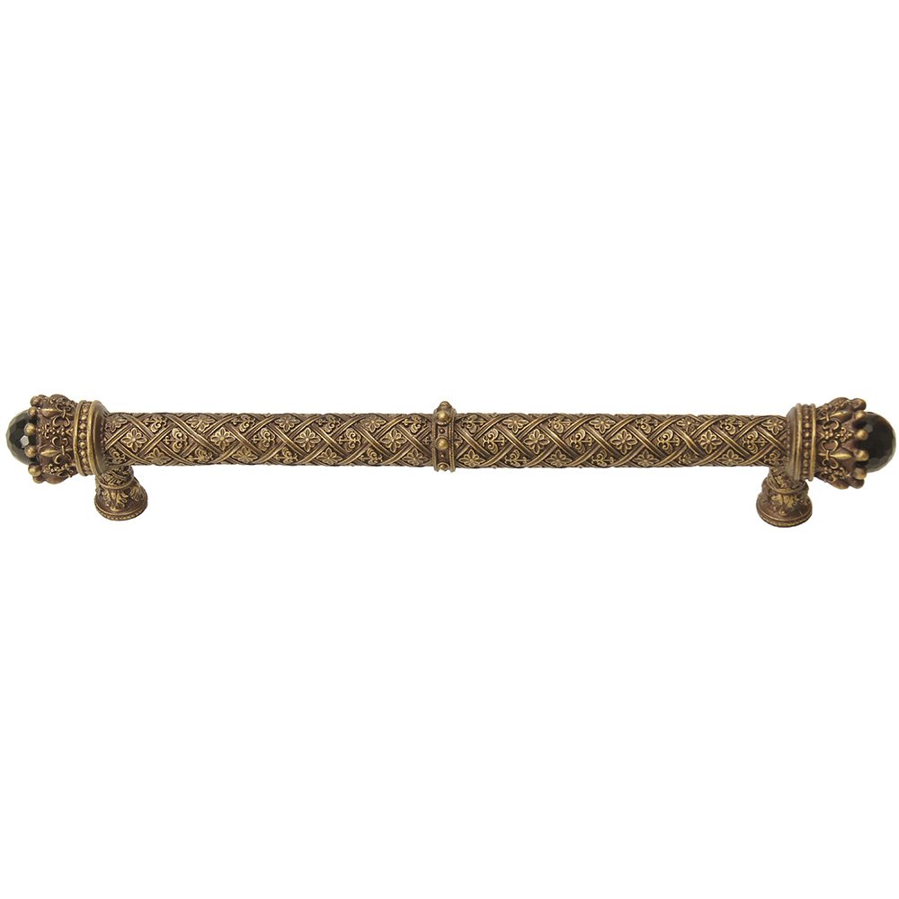 Carpe Diem King George 9" Centers Pull with Lapis Stones in Oil Rubbed Bronze