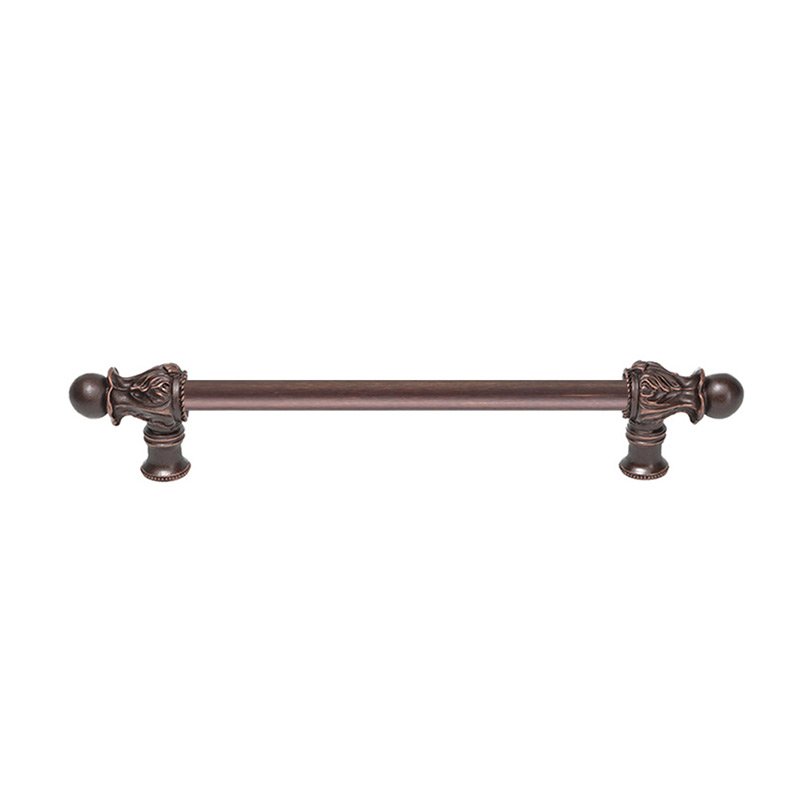 Carpe Diem 9" Centers 1/2" Round Smooth Bar Long Pull Romanesque Style in Oil Rubbed Bronze