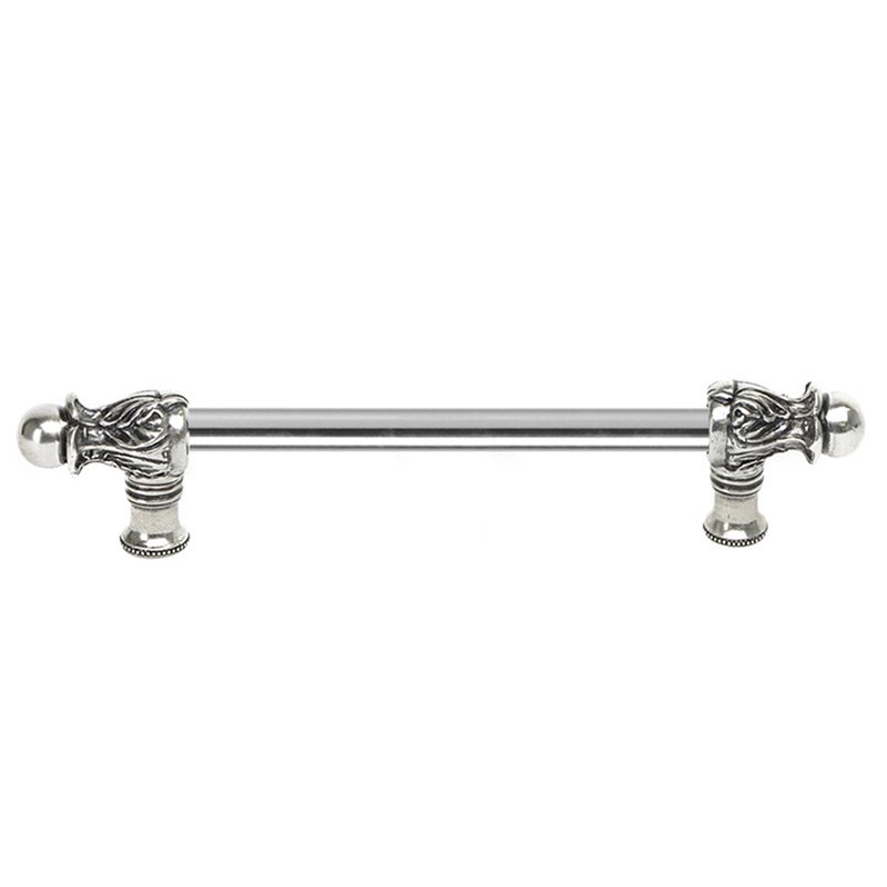 Carpe Diem 9" Centers 1/2" Round Smooth Bar Long Pull Romanesque Style in Chalice