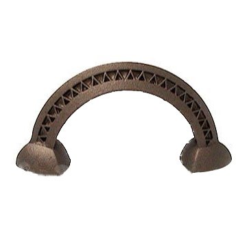 Carpe Diem 3" Center Pull with Triangle Etching in Oil Rubbed Bronze