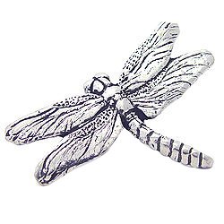 Carpe Diem Dragonfly Knob in Chalice