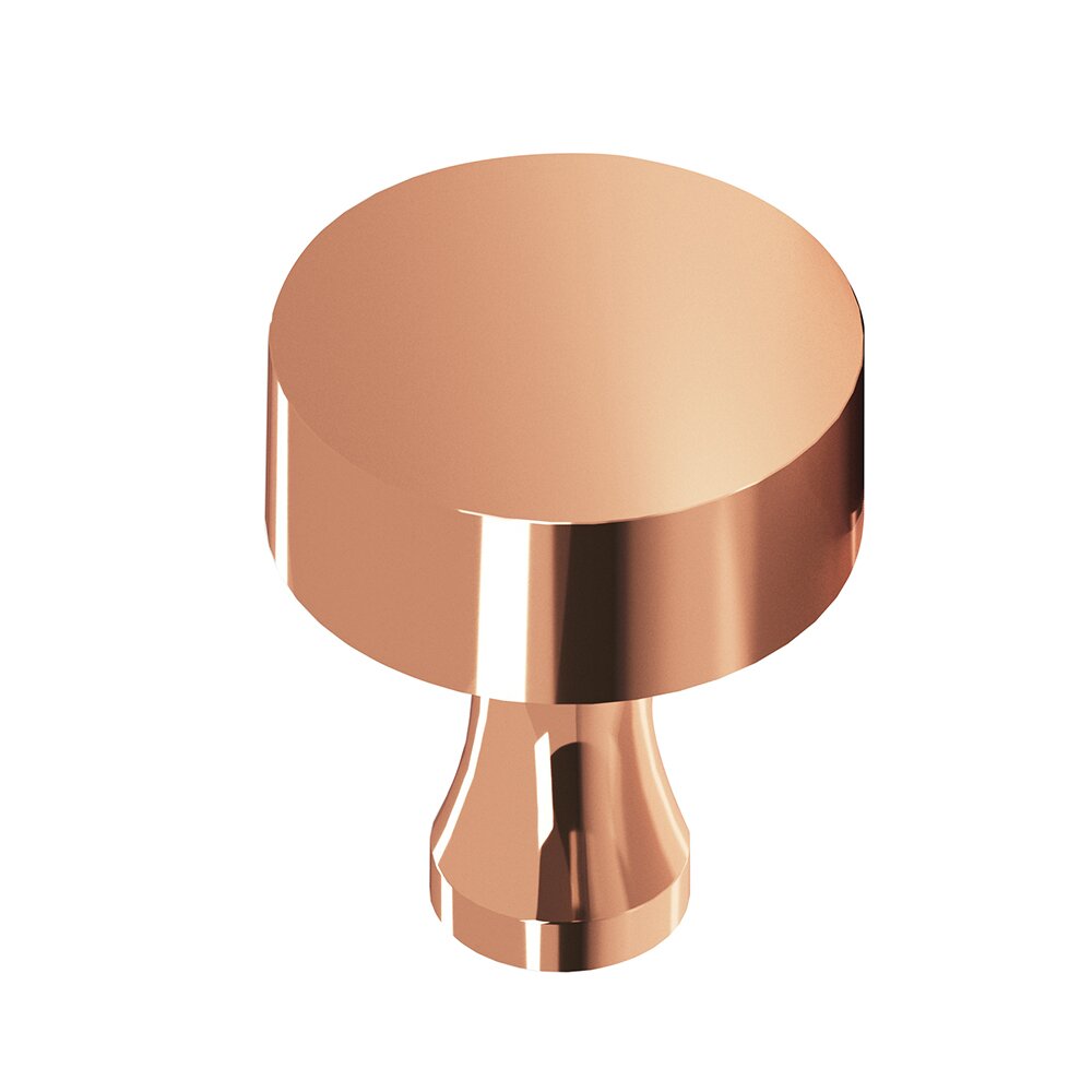 Colonial Bronze 1" Diameter Knob In Polished Copper