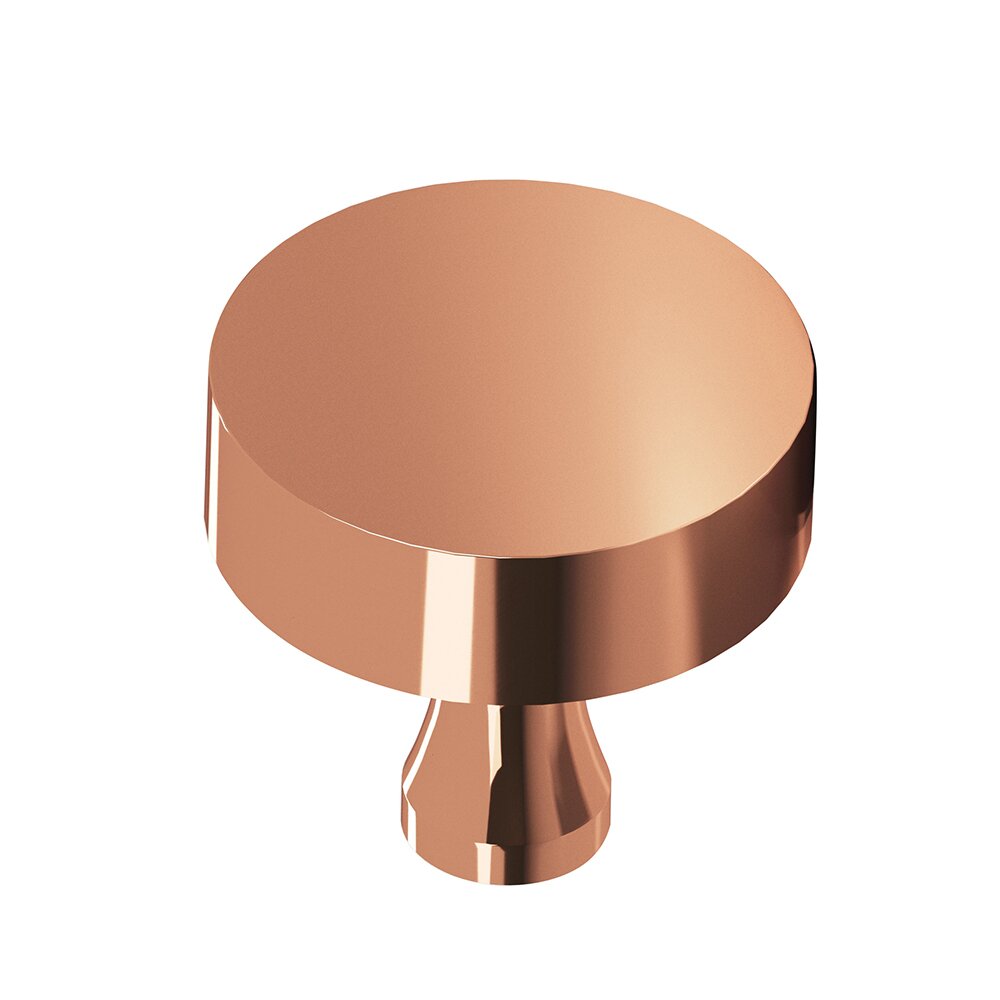 Colonial Bronze 1 1/4" Diameter Knob In Polished Copper