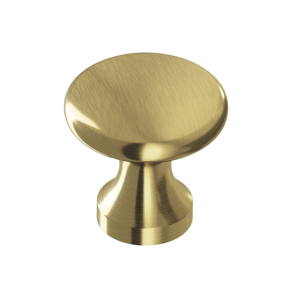 Colonial Bronze 1 1/8" Diameter Knob in Antique Brass