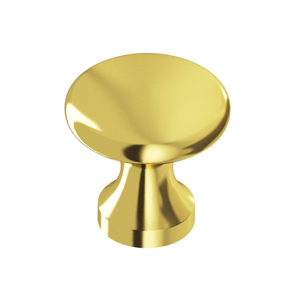 Colonial Bronze 1 1/8" Diameter Knob In French Gold