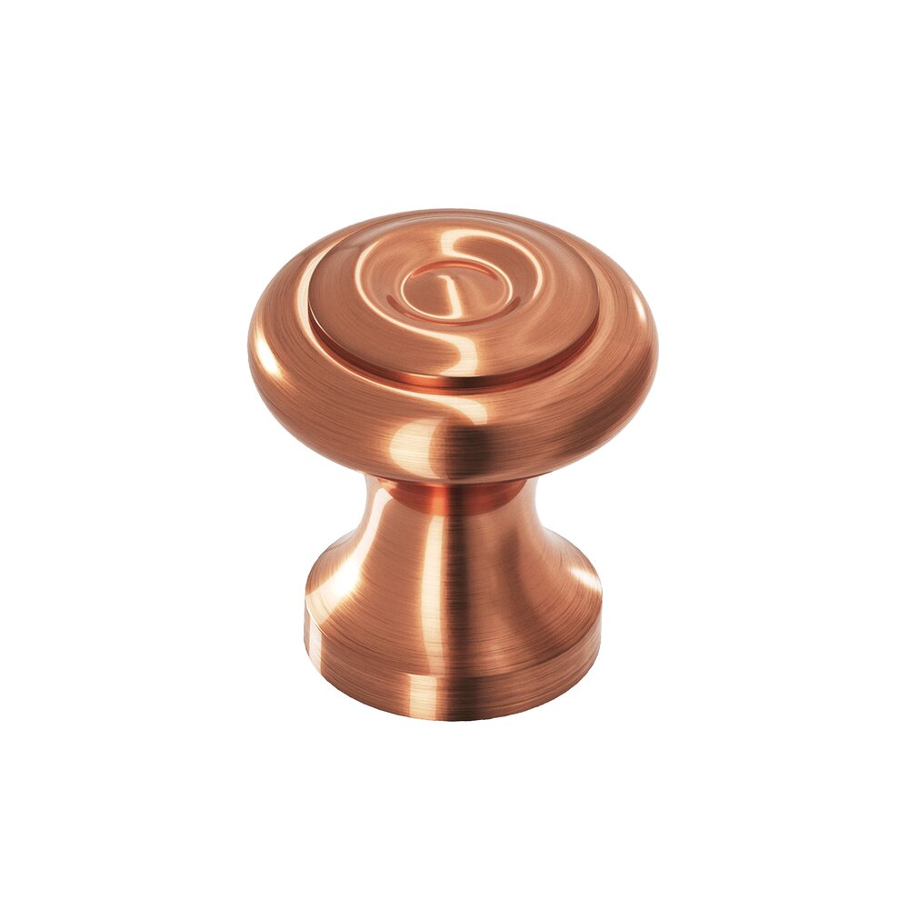 Colonial Bronze 5/8" Diameter Knob in Antique Copper