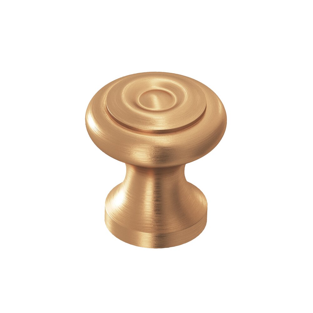 Colonial Bronze 5/8" Diameter Knob in Matte Satin Bronze