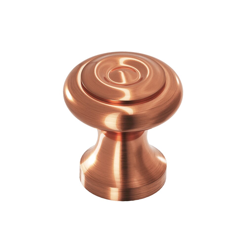 Colonial Bronze 7/8" Diameter Knob in Antique Copper