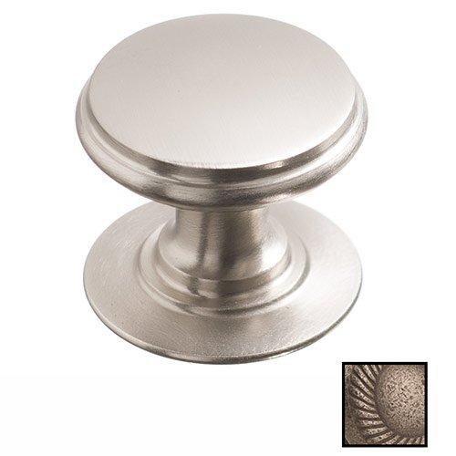 Colonial Bronze 1 1/4" Knob in Distressed Pewter
