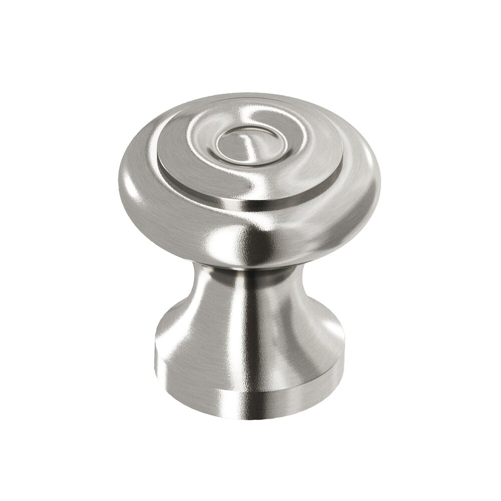 Colonial Bronze 1 1/8" Knob in Nickel Stainless