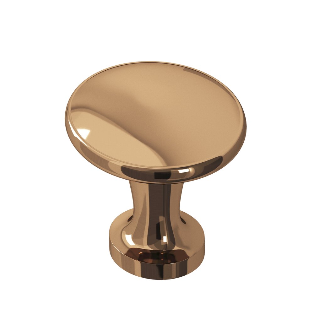 Colonial Bronze 1 3/8" Knob In Polished Bronze