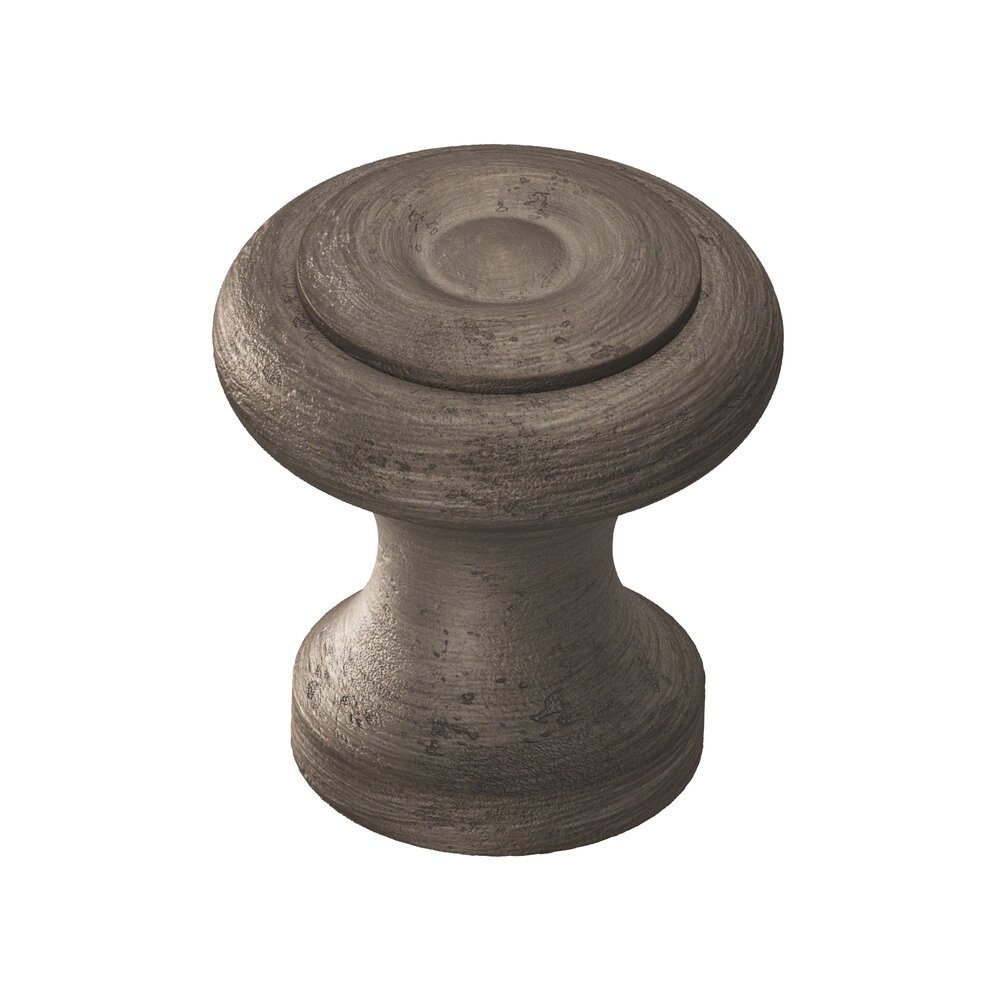 Colonial Bronze 1 1/2" Knob In Distressed Pewter