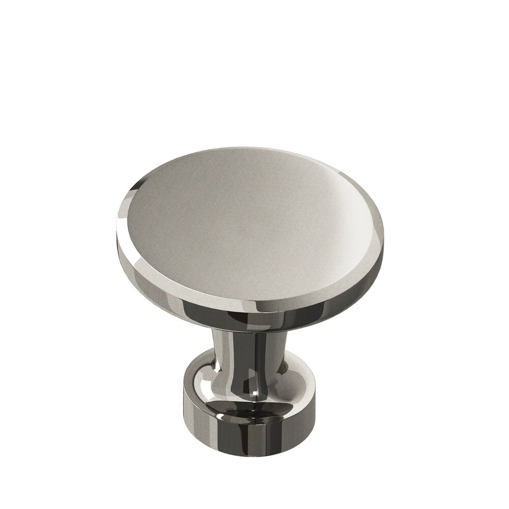 Colonial Bronze 1 1/16" Knob in Nickel Stainless