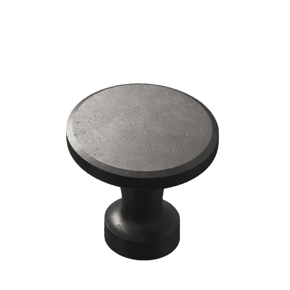 Colonial Bronze 1 1/16" Knob in Distressed Black