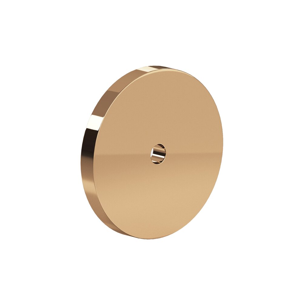 Colonial Bronze 1 1/2" Diameter Backplate In Polished Bronze