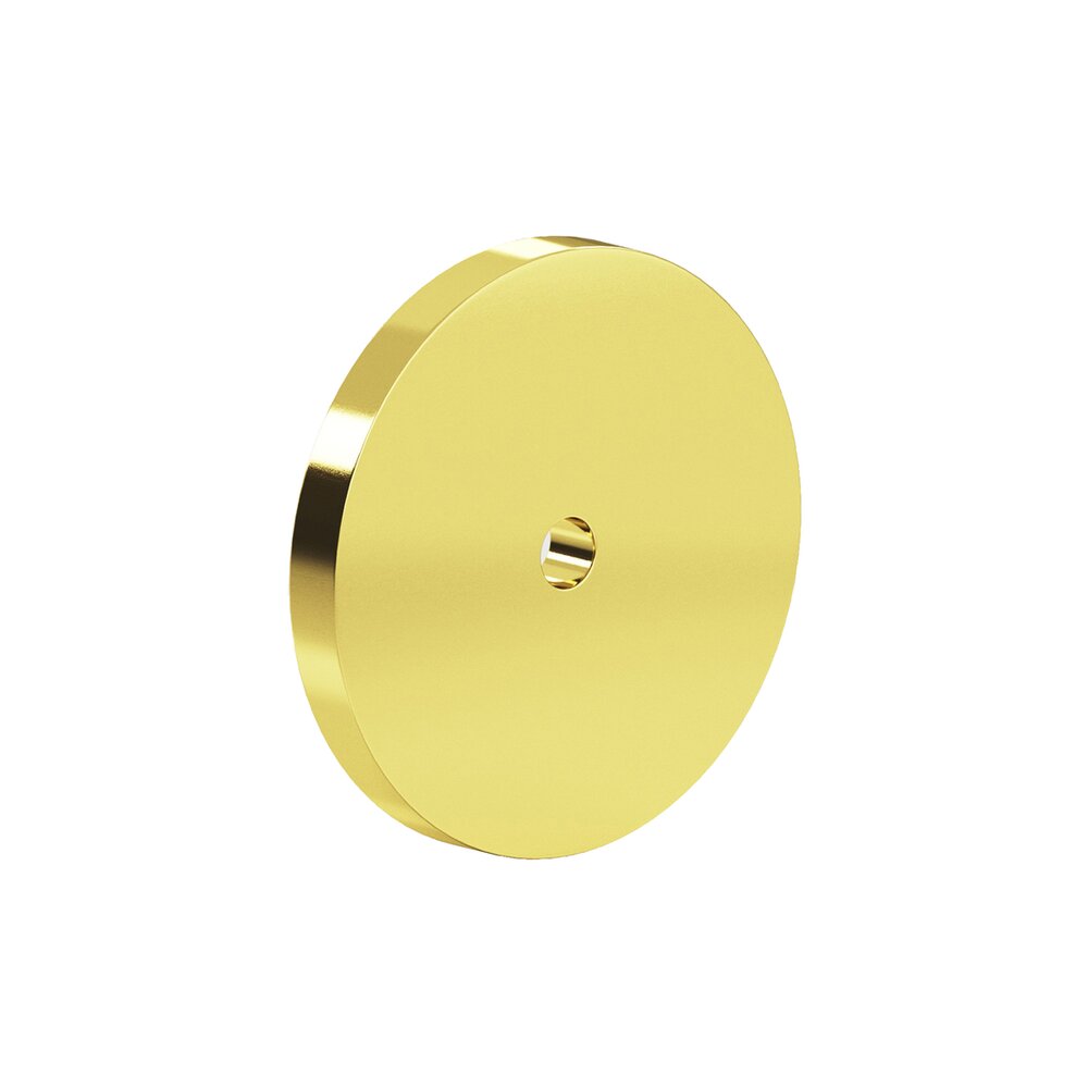 Colonial Bronze 1 1/2" Diameter Backplate In French Gold