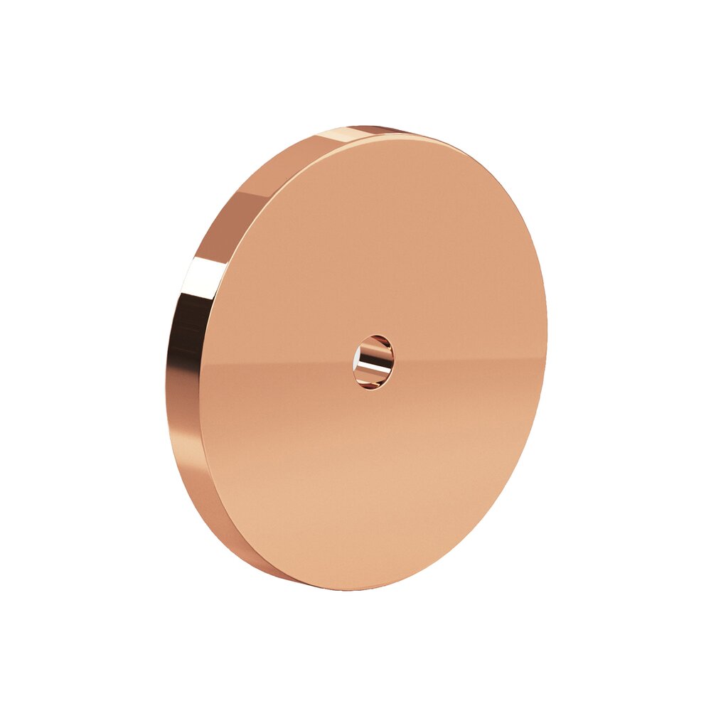Colonial Bronze 2 1/8" Diameter Backplate In Polished Copper