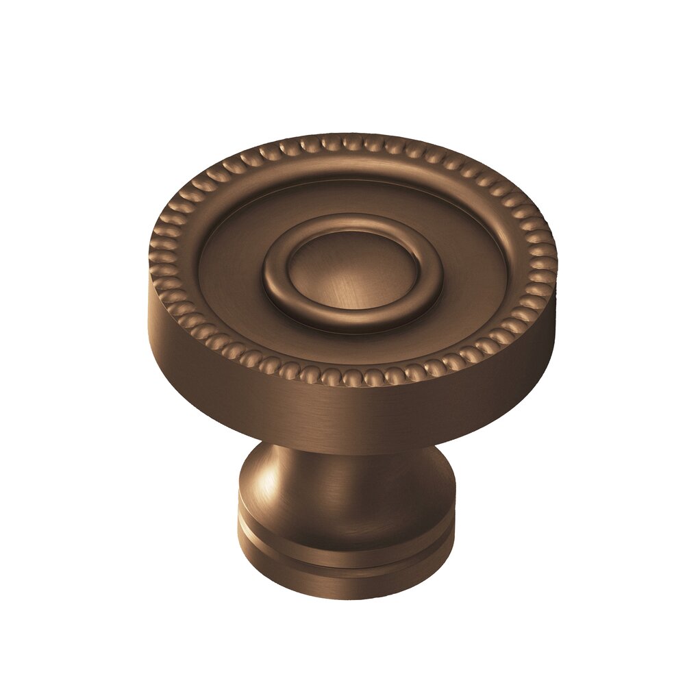Colonial Bronze 1 1/8" Diameter Knob in Matte Oil Rubbed Bronze