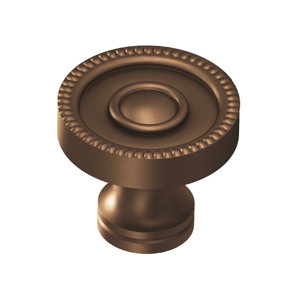 Colonial Bronze 1 1/4" Diameter Knob in Matte Oil Rubbed Bronze