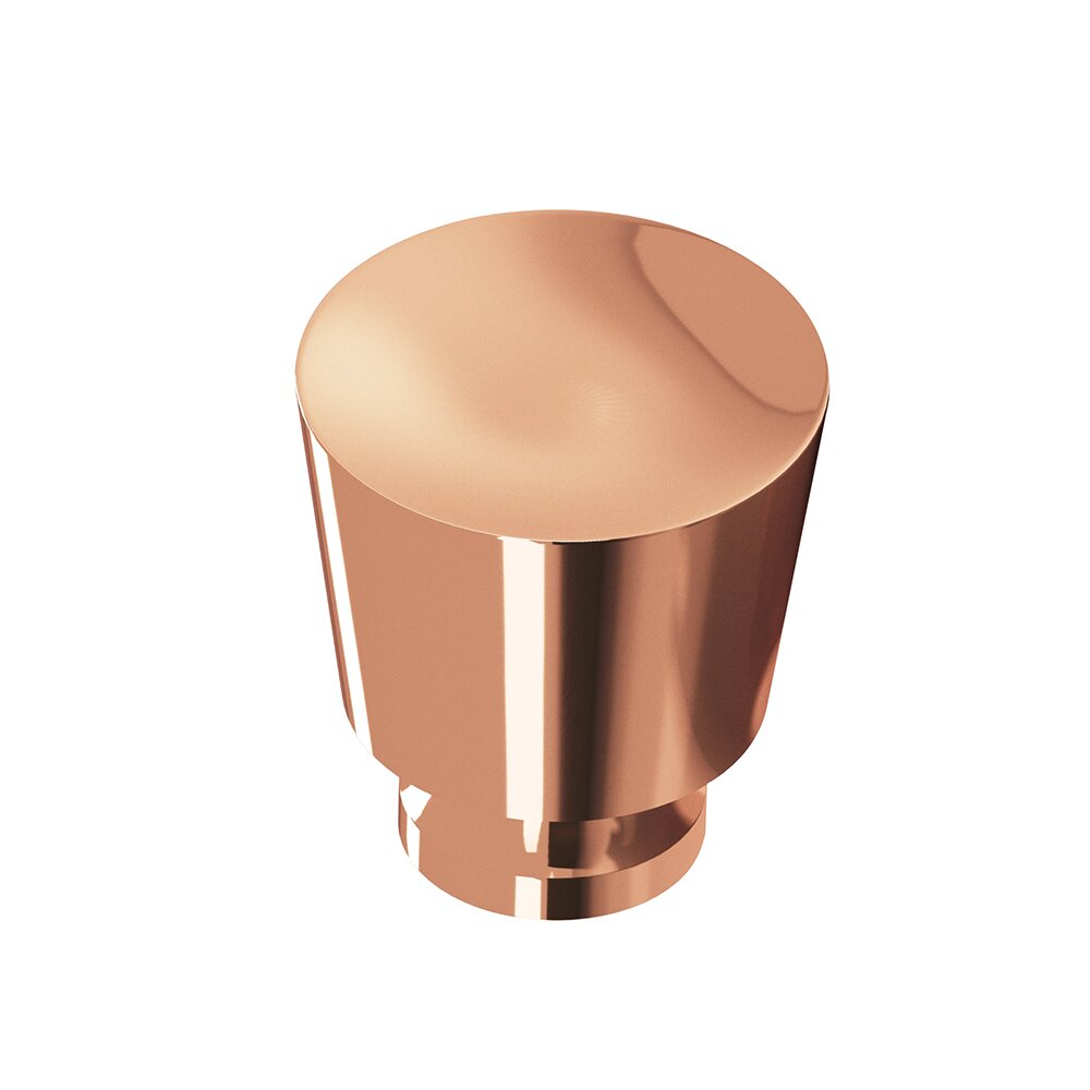 Colonial Bronze 1 1/4" Knob In Polished Copper