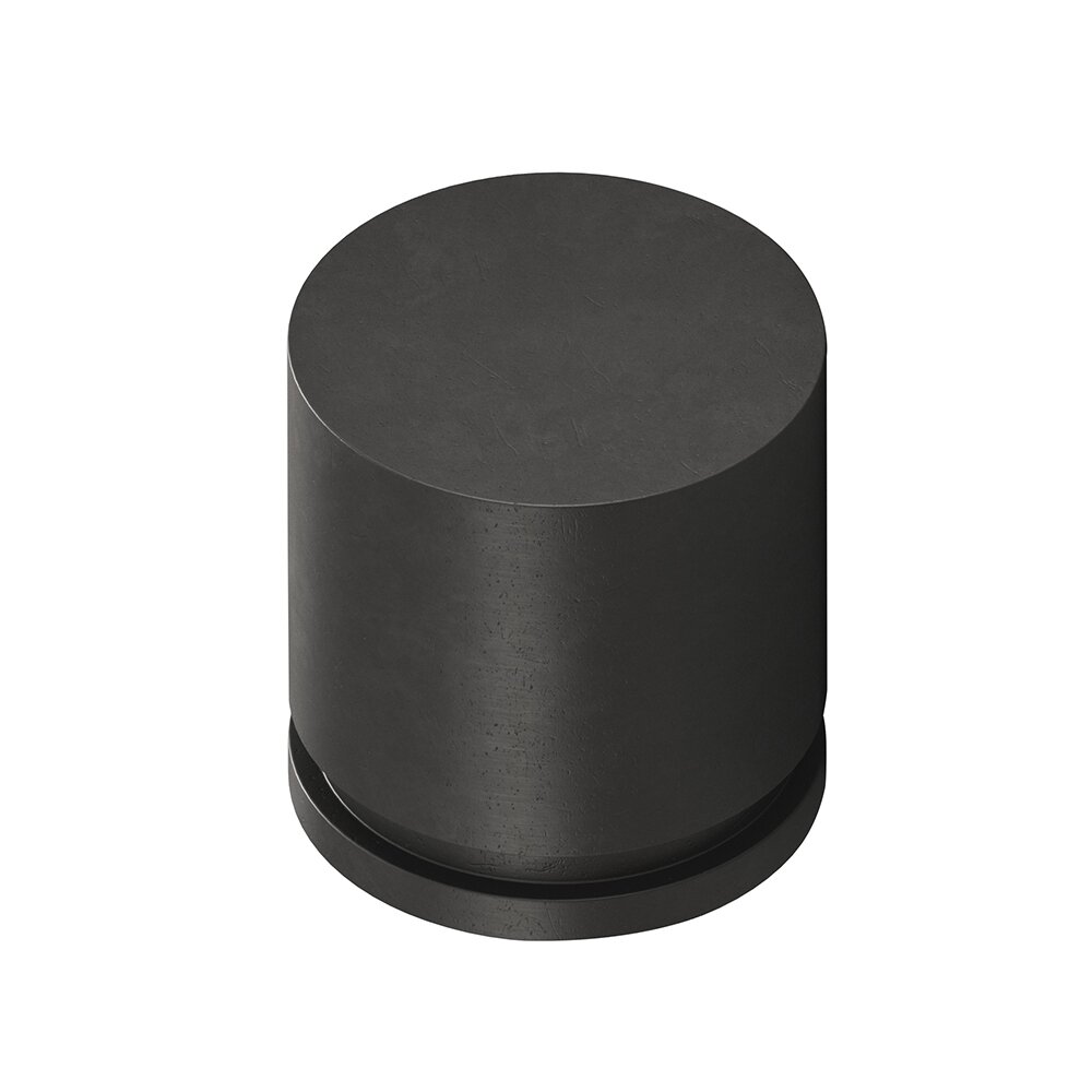 Colonial Bronze 1" Knob In Distressed Black