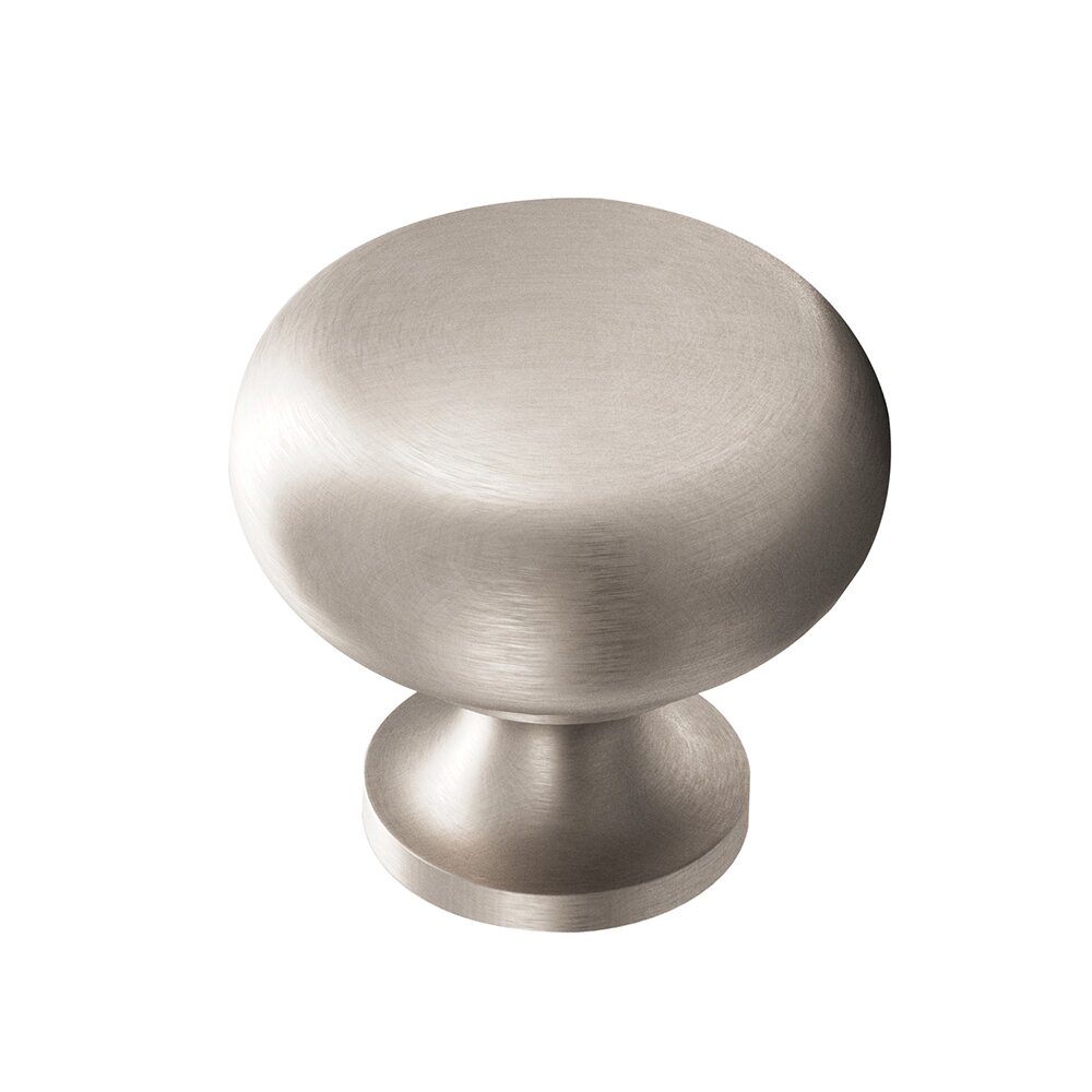 Colonial Bronze 1" Knob In Matte Satin Nickel
