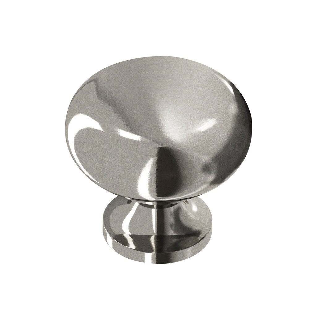 Colonial Bronze 1 1/2" Knob in Nickel Stainless