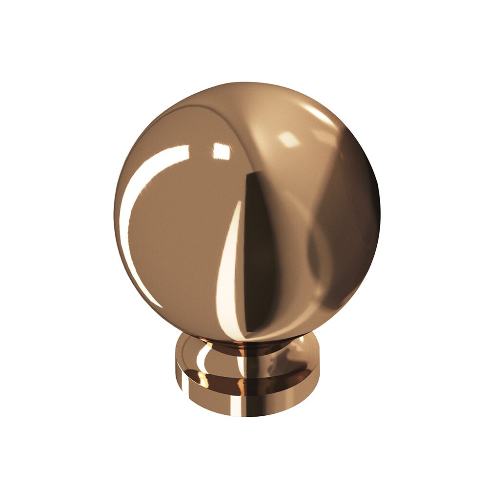 Colonial Bronze 1" Knob In Polished Bronze