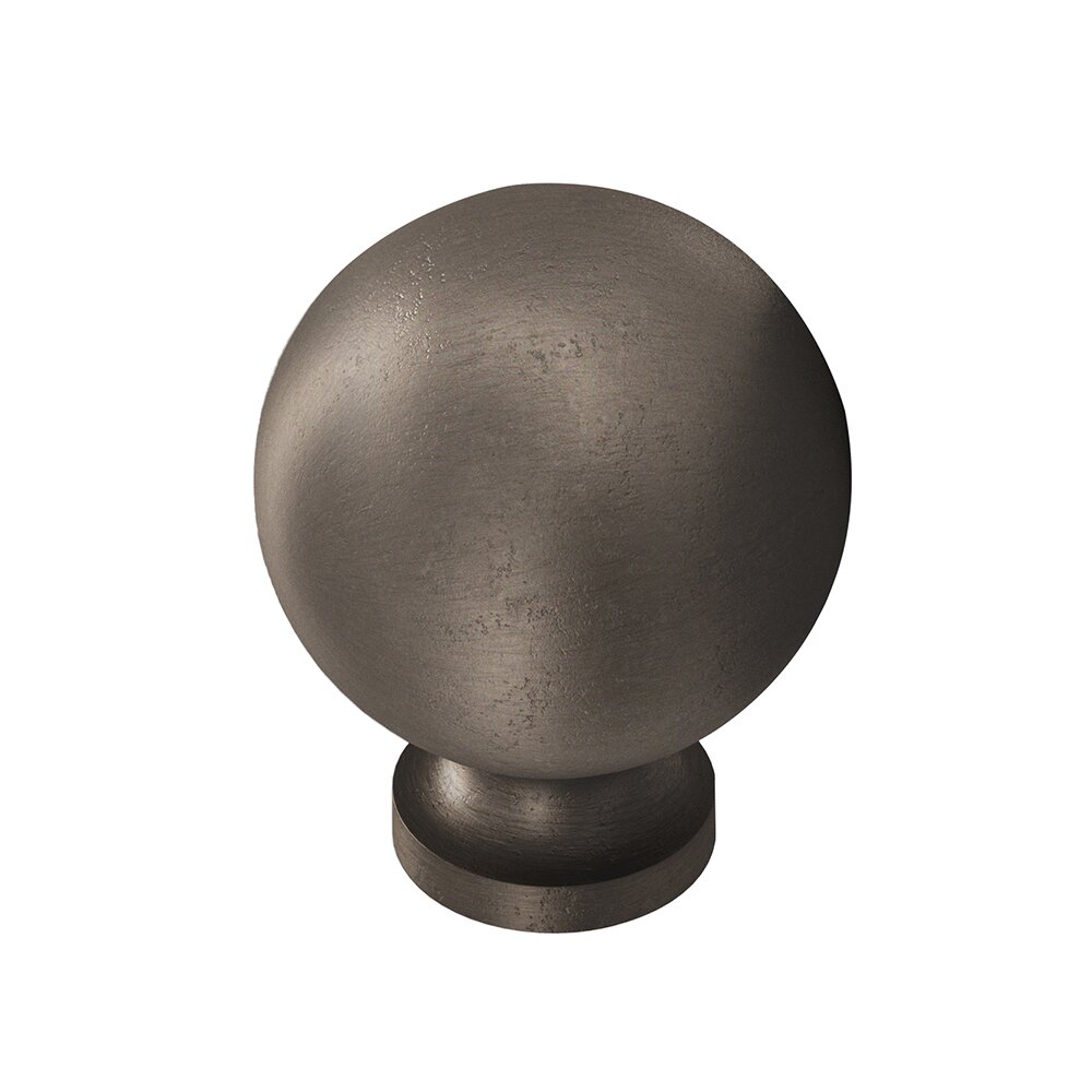 Colonial Bronze 1" Knob in Distressed Pewter