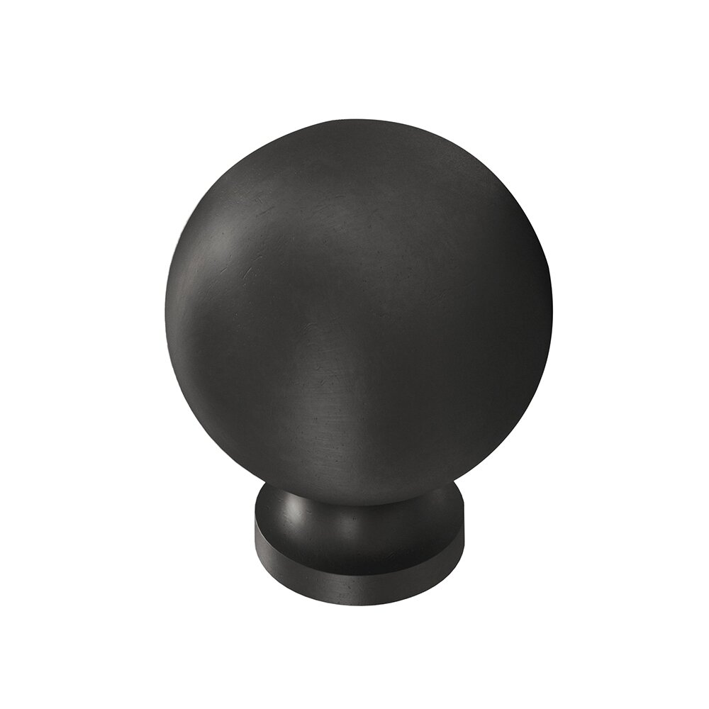 Colonial Bronze 1" Knob In Distressed Black