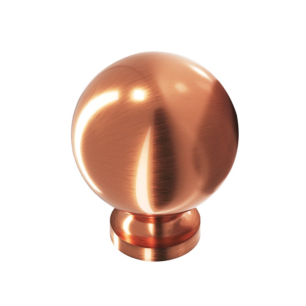Colonial Bronze 1 1/4" Ball Knob in Antique Copper