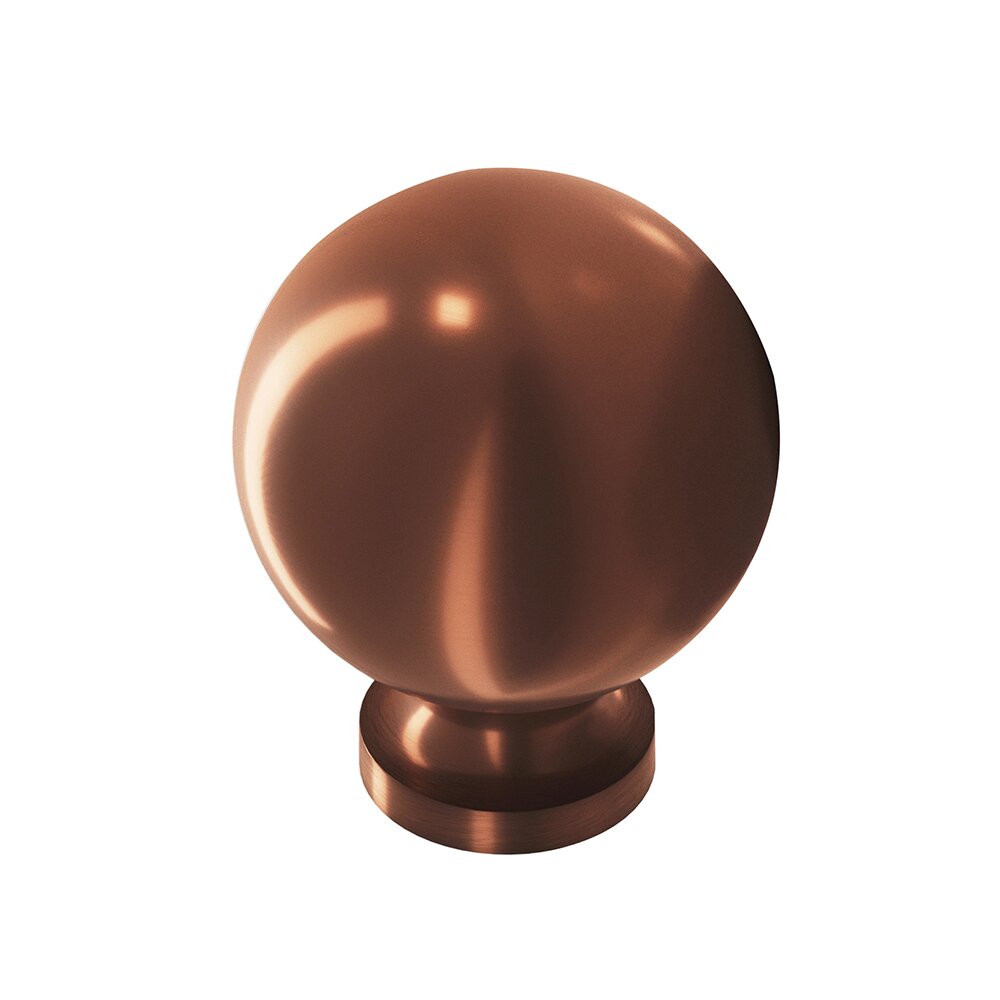 Colonial Bronze 1 1/4" Ball Knob in Matte Antique Copper