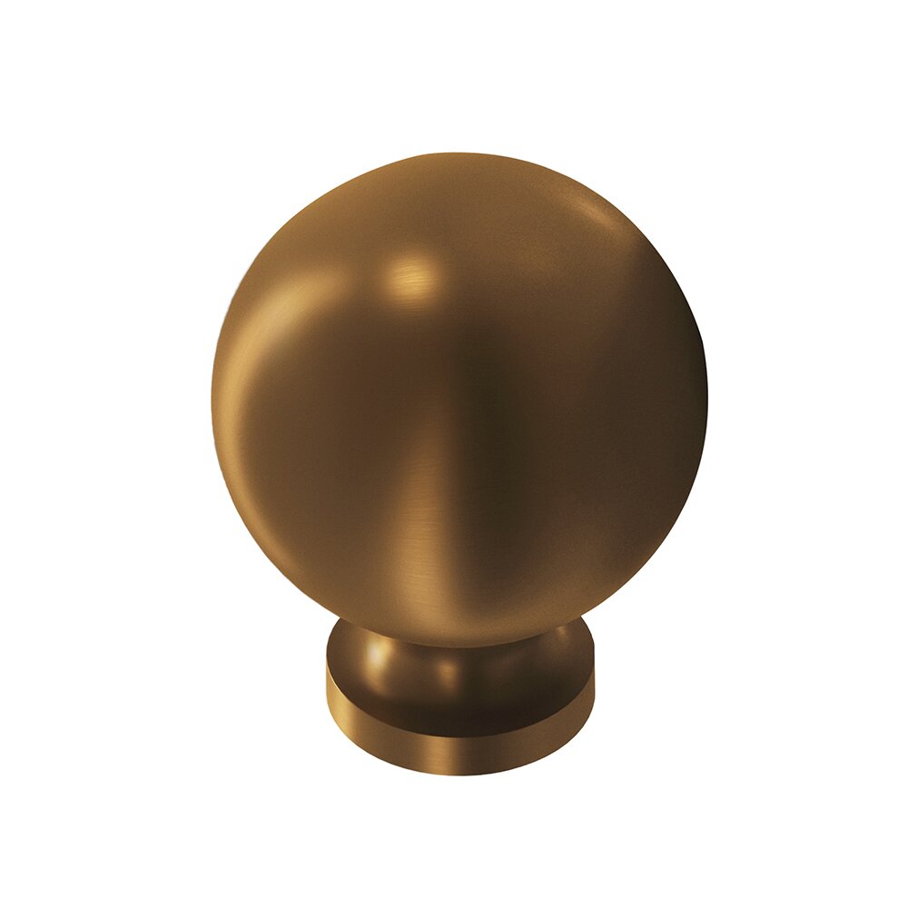 Colonial Bronze 1 1/4" Ball Knob in Matte Light Statuary Bronze